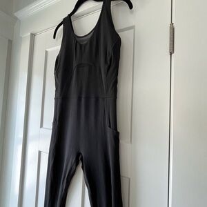 Athleta Salutation Mesh 7/8 Bodysuit - Black